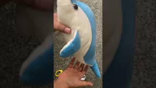 Softest plush Dolphin stuffed toy unboxing and review #Shorts #prettylittlethings #Haul #sale
