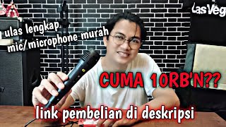 Download Lagu unboxing \u0026 review mic/microphone murah hanya 10rb'n MP3