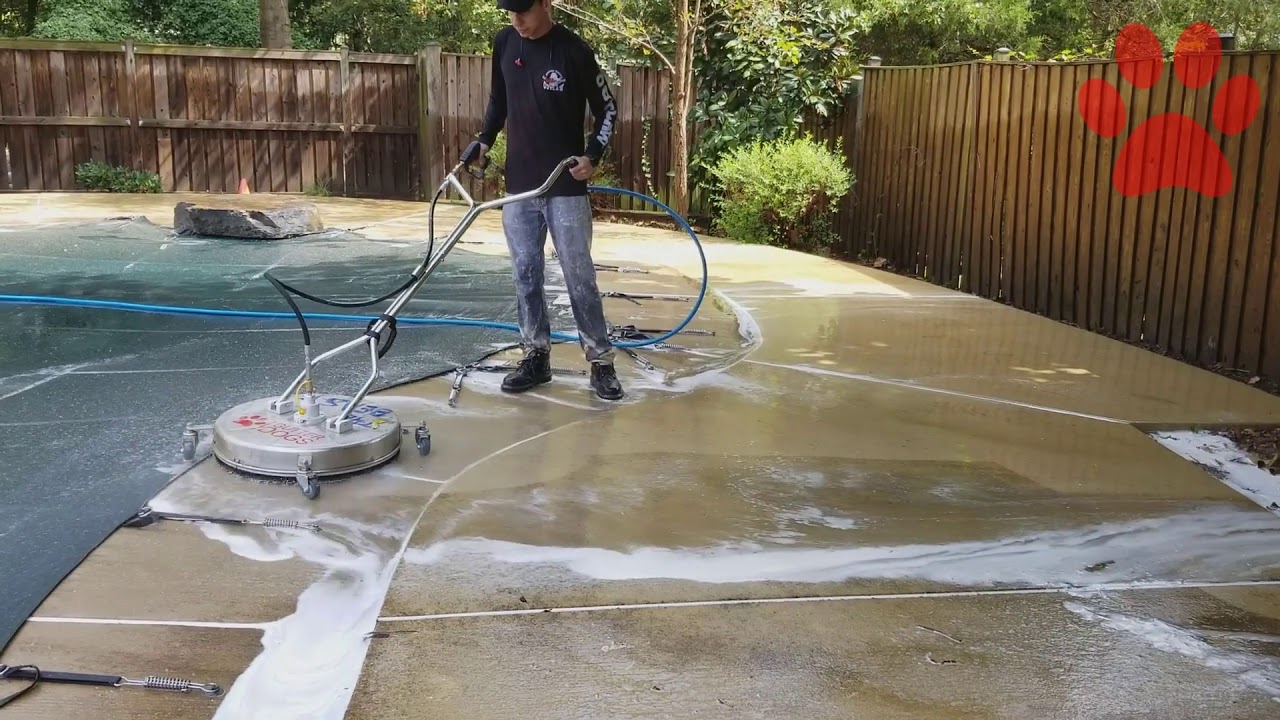 Concrete Cleaning Service in Maryland YouTube