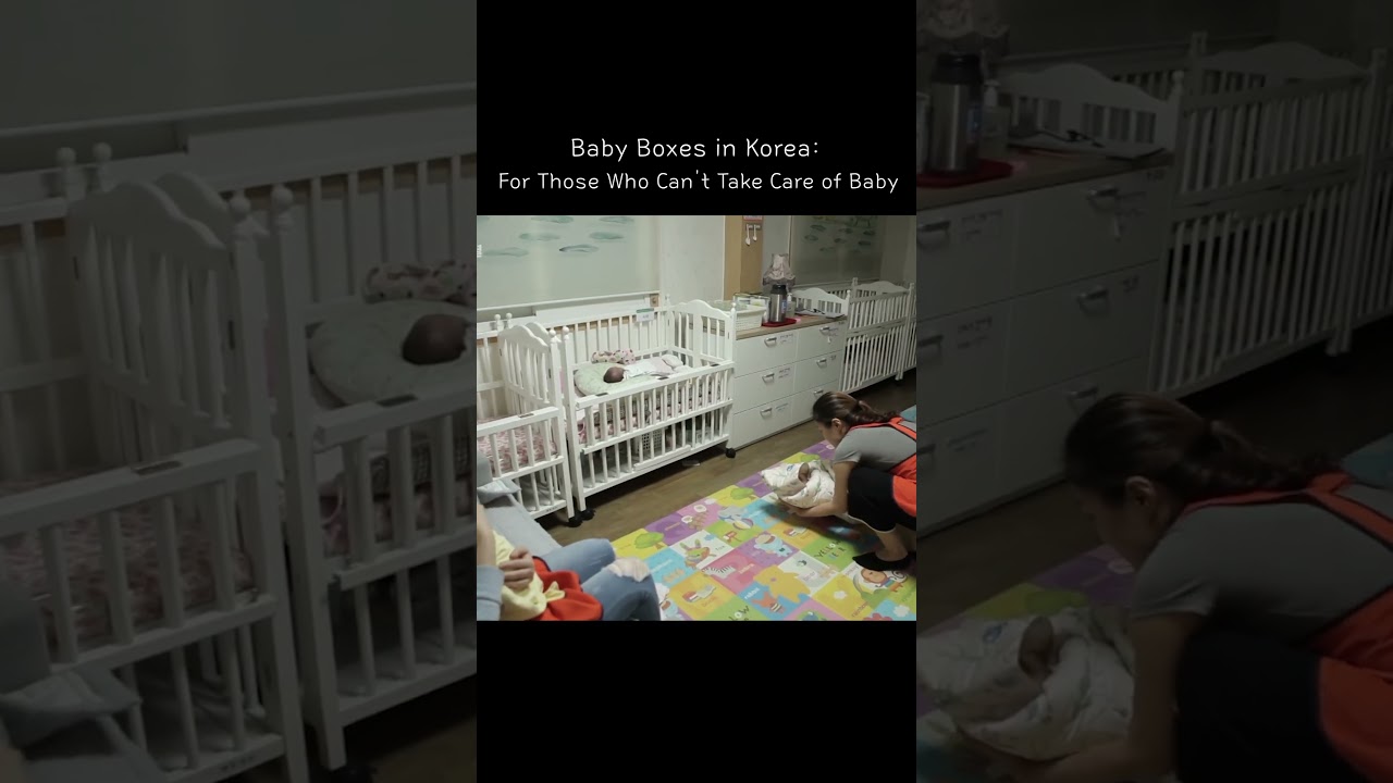 South Korea has the lowest birth rate, but also there is abandoned babies, why? | Babybox in Korea