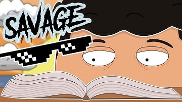 Summer Reading and the Most Savage Kid Ever ( Animated Story )