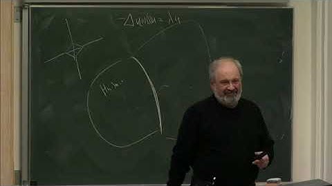 Prof. Peter Kuchment | Introduction to periodic operators VI