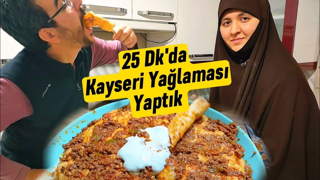 25 DK'da Kayseri yağlaması nasıl yapılır. #yemektarifleri #köyhayatı