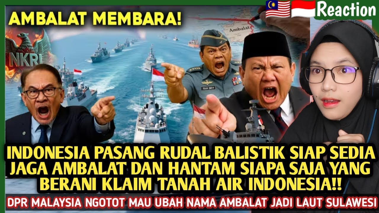🇲🇾🇮🇩PANAS🔥❗DPR MALAYSIA NGOTOT❗INDONESIA PASANG RUDAL BALISTIK DI KALIMANTAN SIAP SEDIA JAGA AMBALAT
