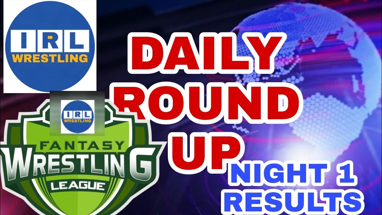 DRU EP 42 Fantasy wrestling league Night 1 results