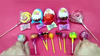 Yumurta Ve Lolipop Açma. Yummy Rainbow Lollipops Asmr