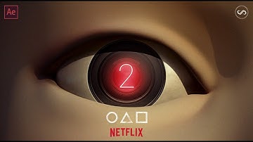 Squid Game Season 2 Intro | Netflix | After Effects Animation | Visual Art Stellar