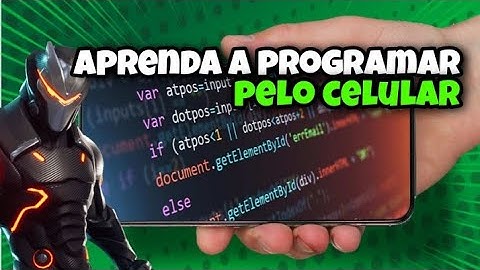 COMO APRENDER PROGRAMAÇÃO PELO CELULAR - MELHORES APLICATIVOS