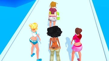 Makeover Run 🧖‍♀️💄👗 All Levels Gameplay Walkthrough (Android, iOS) | GameKar