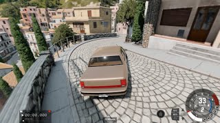 narrow drifting in Italy (beamng)