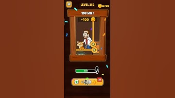 Home Pin - How To Loot? - Pull Pin Puzzle Level 252 Walkthrough