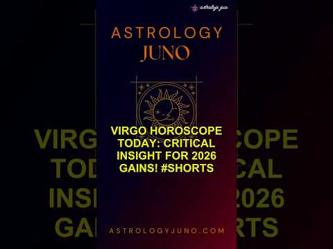 Virgo Horoscope Today: Critical Insight for 2026 Gains! #Shorts
