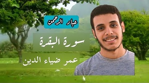 سورة البقرة كاملة بصوت عمر ضياء الدين | مكتوبة @omar.diaa.aldeen1