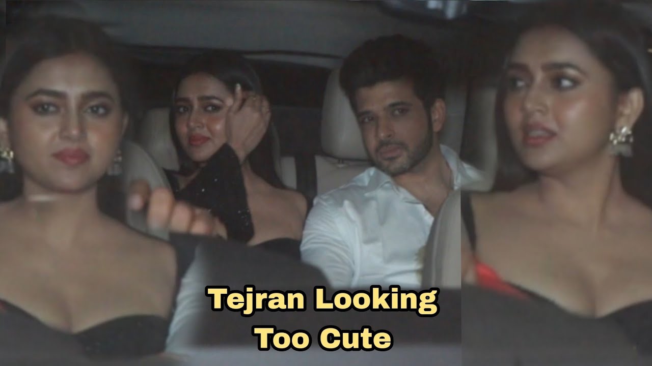Look How Cute Tejaswi Prakash & Karan Kundra Looking Together #tejran