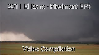 Recopilación de video del tornado EF5 de El Reno - Piedmont de 2011
