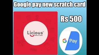 Google pay new scratch from licious application || screenshot 5