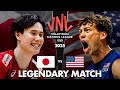 Japan vs USA | Legendary Volleyball Match | Men's VNL 2025