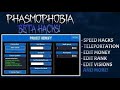 NEW PHASMOPHOBIA MOD MENU 2024 FREE DOWNLOAD PHASMOPHOBIA HACK PHASMOPHOBIA CHEAT SPEED HACK