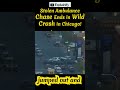 Stolen Ambulance Chase Ends in Wild Crash in Chicago!