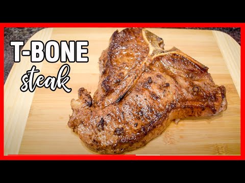 Cómo Cocinar T-BONE STEAK (PORTERHOUSE) EN SARTÉN - Cena Para San Valentín