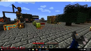 FTB Skyblock Logistics Pipes System