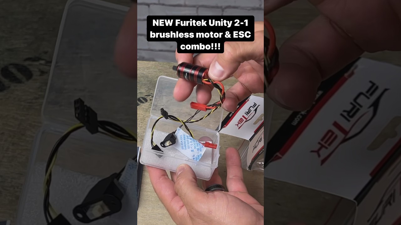 NEW 2-1 brushless motor & esc combo from furitek! 🤩 