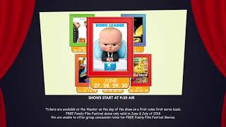 NCG Free Family Film Festival Summer 2018