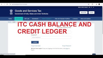 Gst itc cash balance kese check kare how to check gst refund status gst cash refund | check status