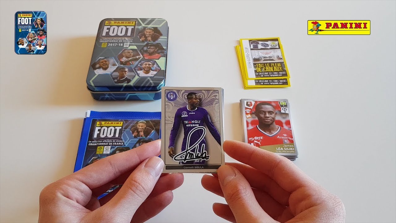 Cartes de football panini ligue 1 2018-19 - Collection