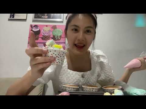 LIVE NADAO GIRL 'นาน่า' | cupcake decorating | NADAO BANGKOK