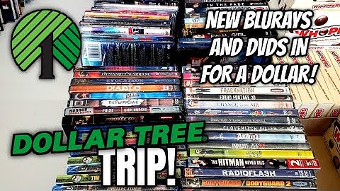 DOLLAR TREE TRIP! | 6/11/21 | New Blurays/DVDs For A Dollar!