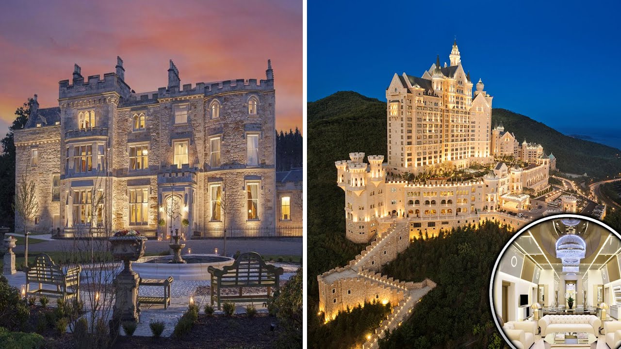 Los 10 CASTILLOS más LUJOSOS y CAROS del Mundo YouTube