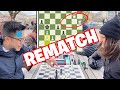 LONDON STREET CHESS - REMATCH - Alex AKA &quot;Secret GM&quot; VS Street Chess Hustler at OTBSOUTHBANK