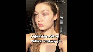 With & Without Makeup..