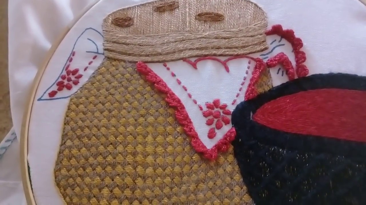 Bordado fantasía para punta del (canasto) frutas, verduras 🌯🌯🌮