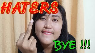 HATERS so boleh sadar jo !