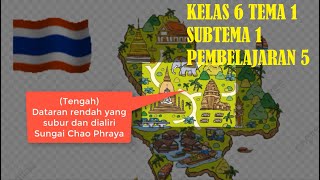 Daring Kelas 6 Tema 1 Subtema 1 Pembelajaran 5 l Ketampakan alam negara ASEAN