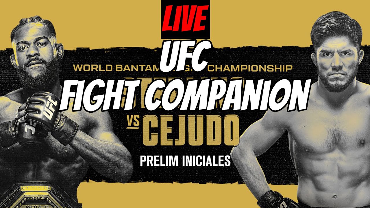 LIVE UFC 288 FIGHT COMPANION! Sterling vs Cejudo YouTube