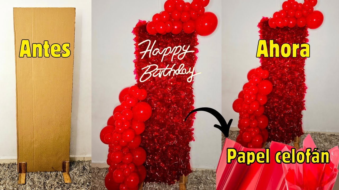 fondo en cartón para decoración/ background/mamparas para fiestas en cartón/declaración/diy