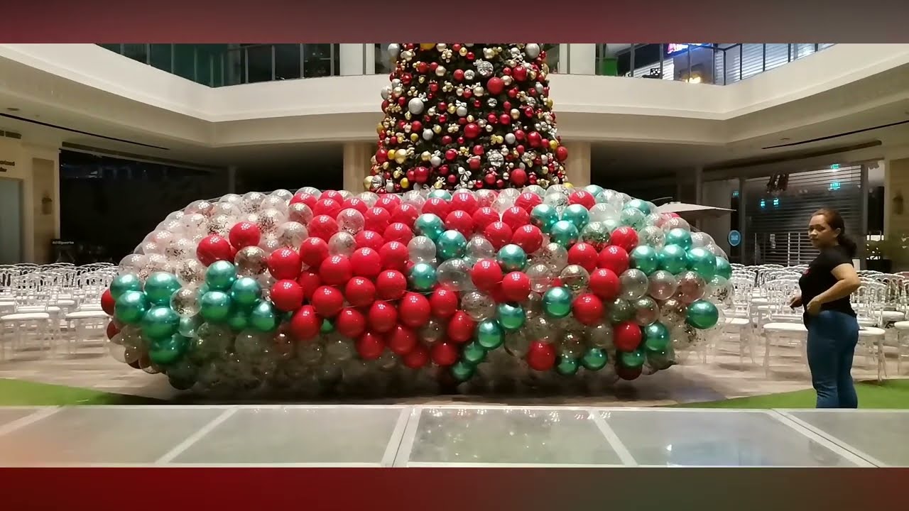 11.19.2022 Balloon Drop Setup at NOMO Mall