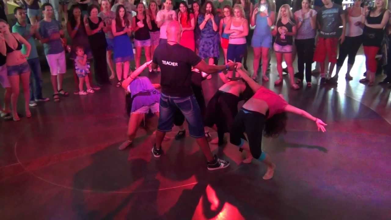 Natasha,Julie,Yuli,Yasmin & Gilson  Lambazouk Demo