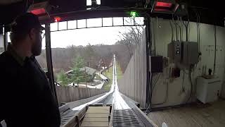 Pokagon State Park's refrigerated Toboggan Run
