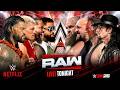 WWE RAW Roman Reigns Cody Rhodes amp The Usos vs Undertaker WWE RAW Roman Reigns Cody Rhodes amp The Usos vs Undertaker