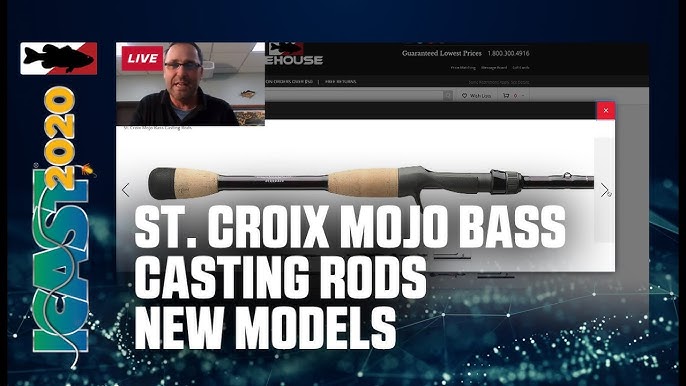 St. Croix Mojo Bass Casting Rod Review 