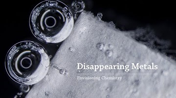 Envisioning Chemistry: Disappearing Metals