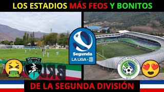 Los MEJORES y PEORES ESTADIOS de la SEGUNDA DIVISIÓN PROFESIONAL del FUTBOL CHILENO