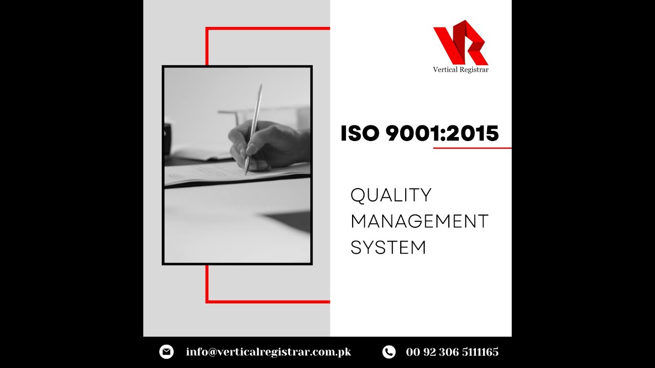 ISO 9001:2015 | Quality Management System | ISO 9001 certification | Vertical Registrar