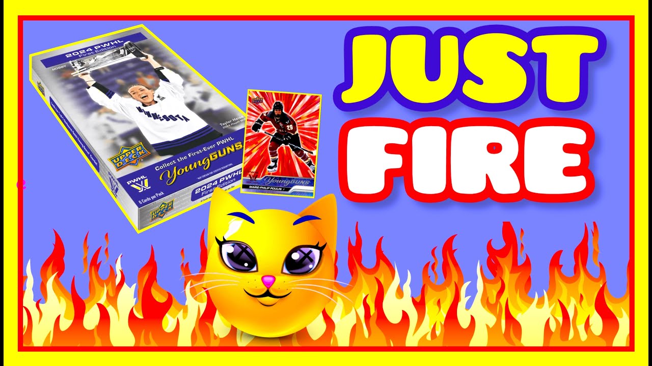 Просто огонь! Распаковка коллекционного набора хоккейных карточек Upper Deck PWHL сезона 2024-25 ...