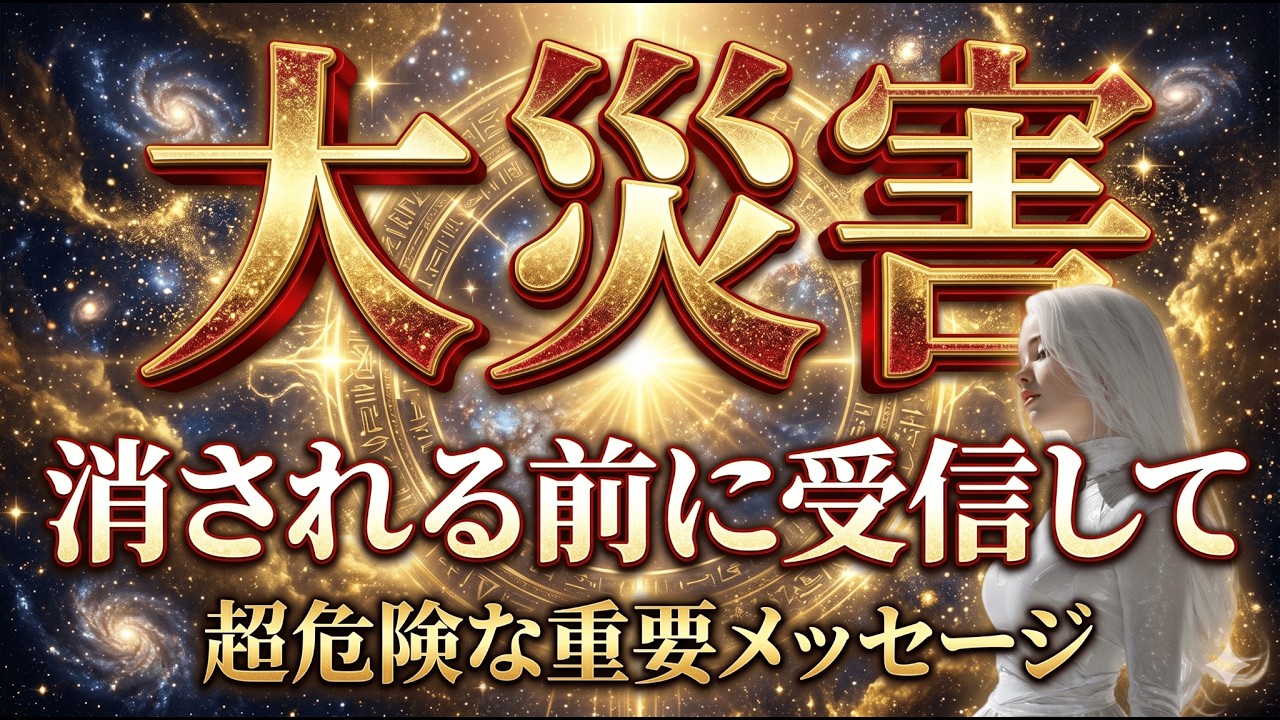 明日には削除されているかもしれません。【プレアデスからのメッセージ】