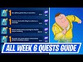 Fortnite Complete Week 6 Quests - How to EASILY Complete Week 6 Challenges in Chapter 5 Season 1